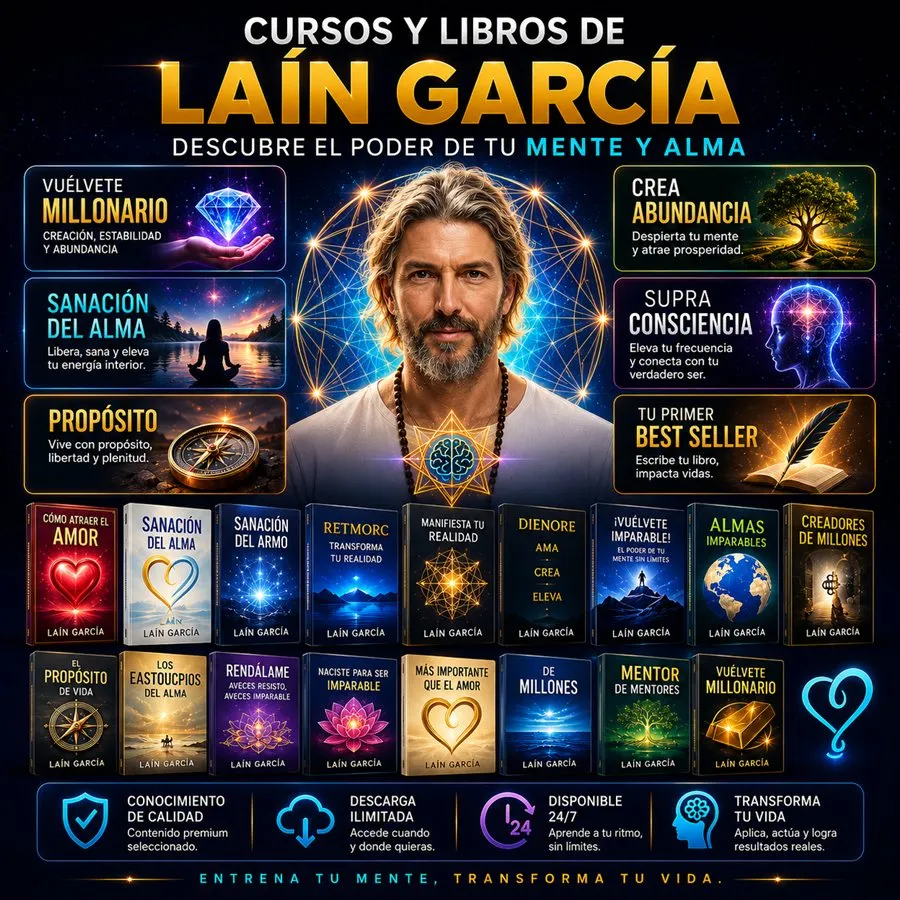 Colección de cursos y libros de Lain García dentro de la Biblioteca Premium